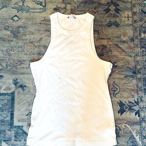 James perse size small brand new ribbed cotton tank top